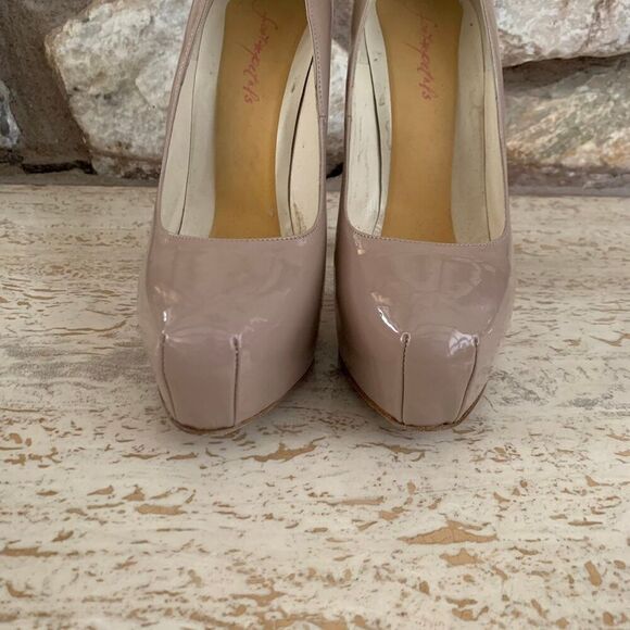 Brian atwood nude patent power pumps size 38.5 - Picture 7 of 13